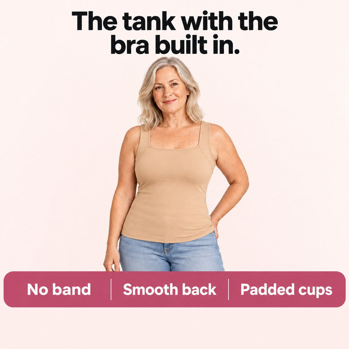 Le débardeur Bra-Free : la brassière intégrée