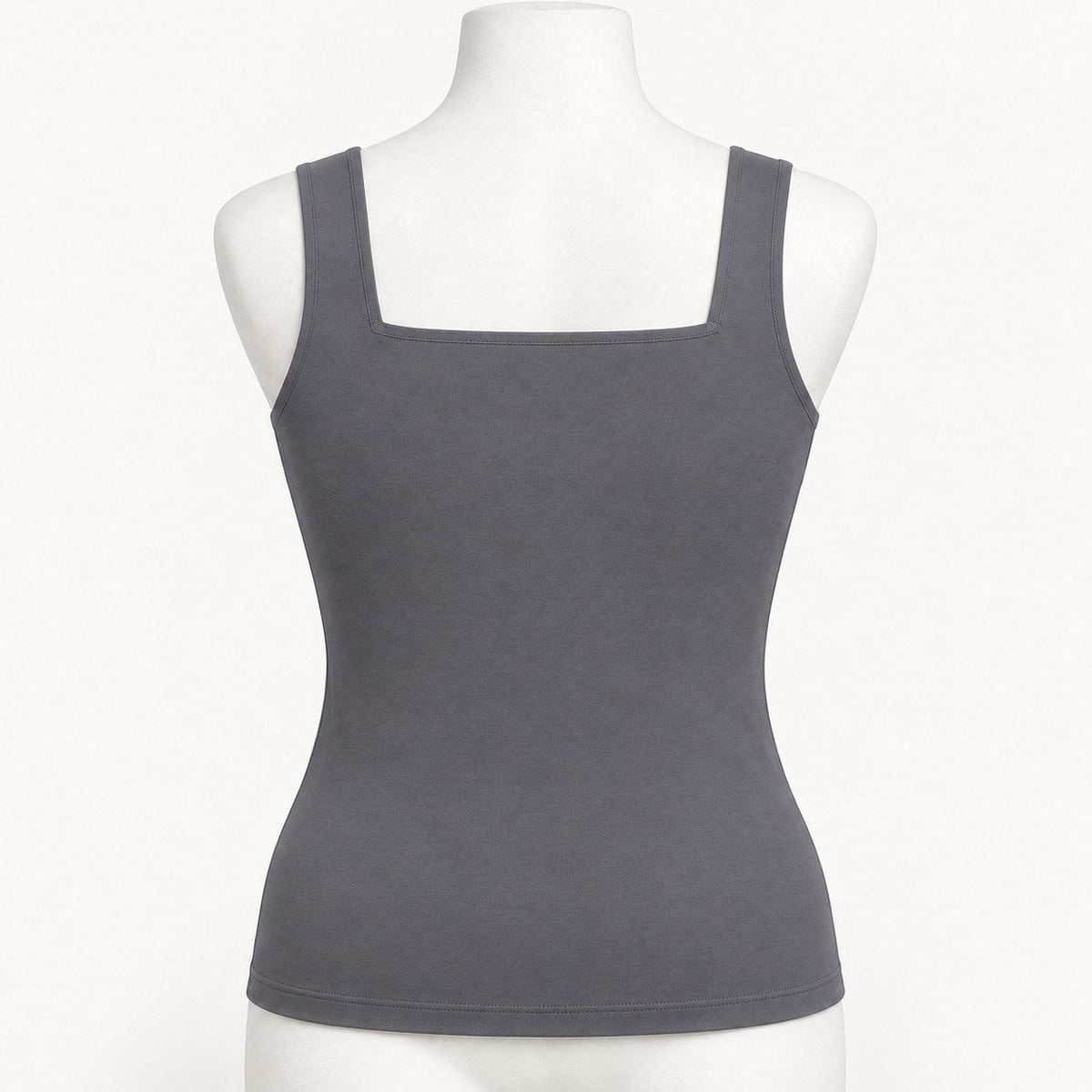 Débardeur Bra-Free Gris, dos
