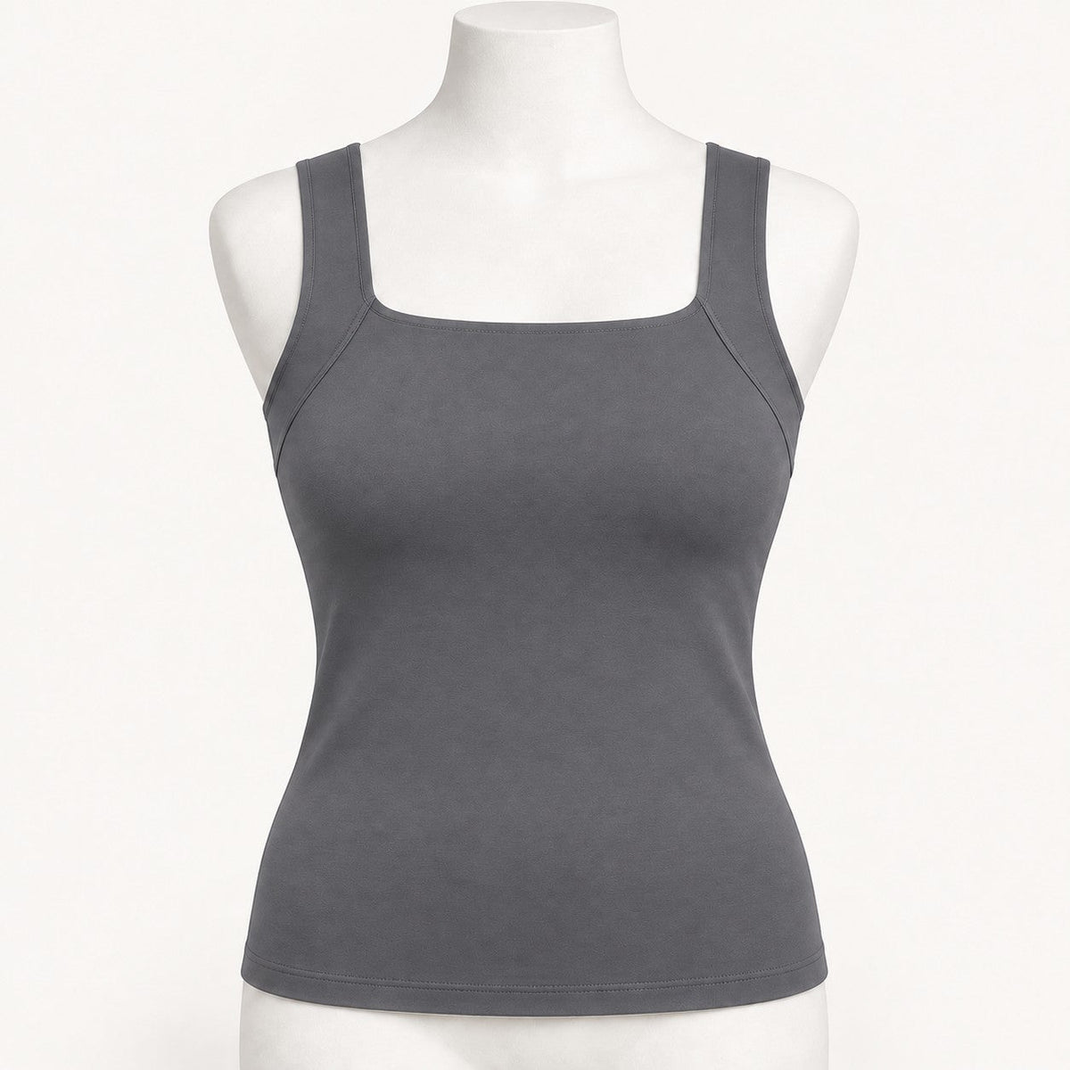 Débardeur Bra-Free Gris, devant