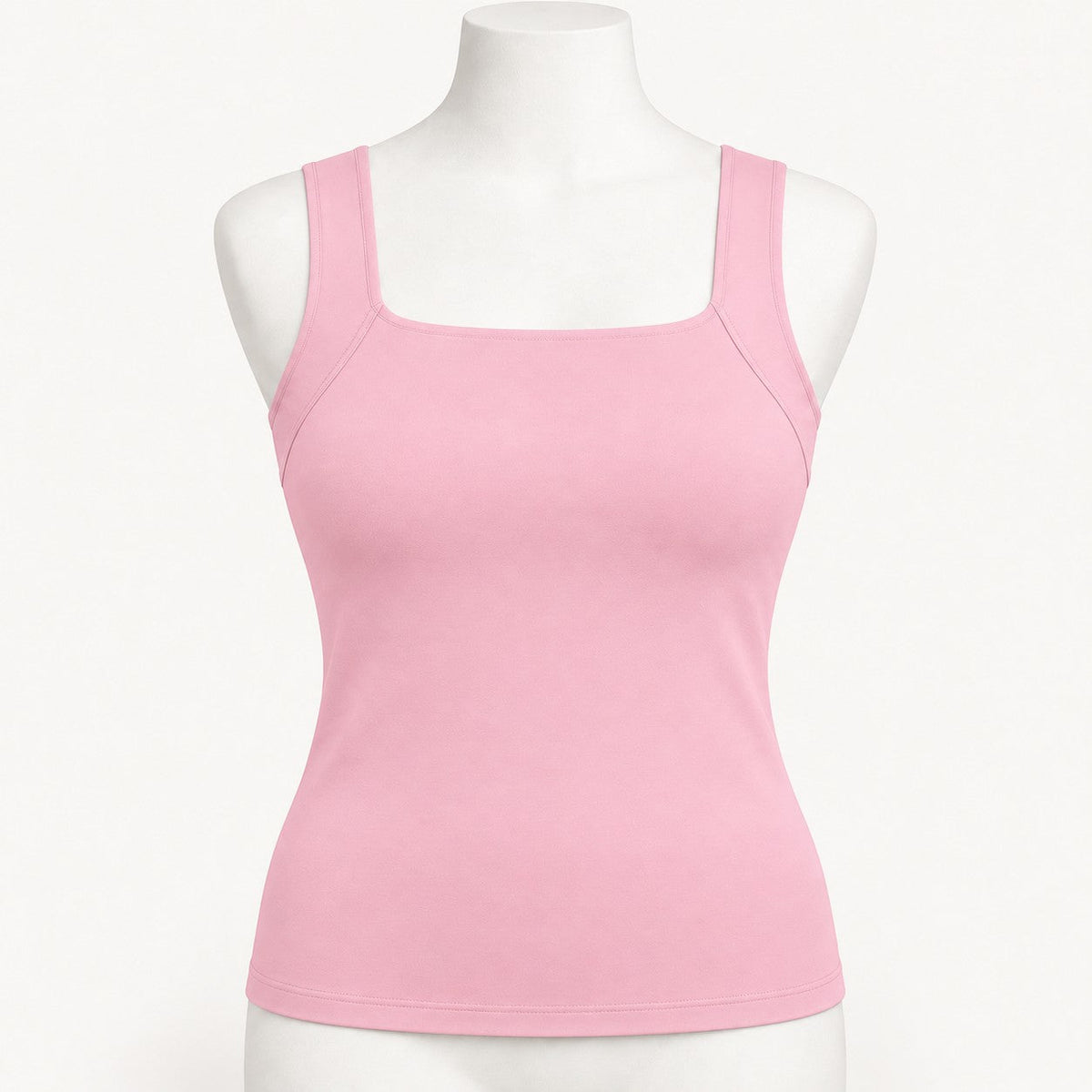 Débardeur Bra-Free Rose pastel, devant