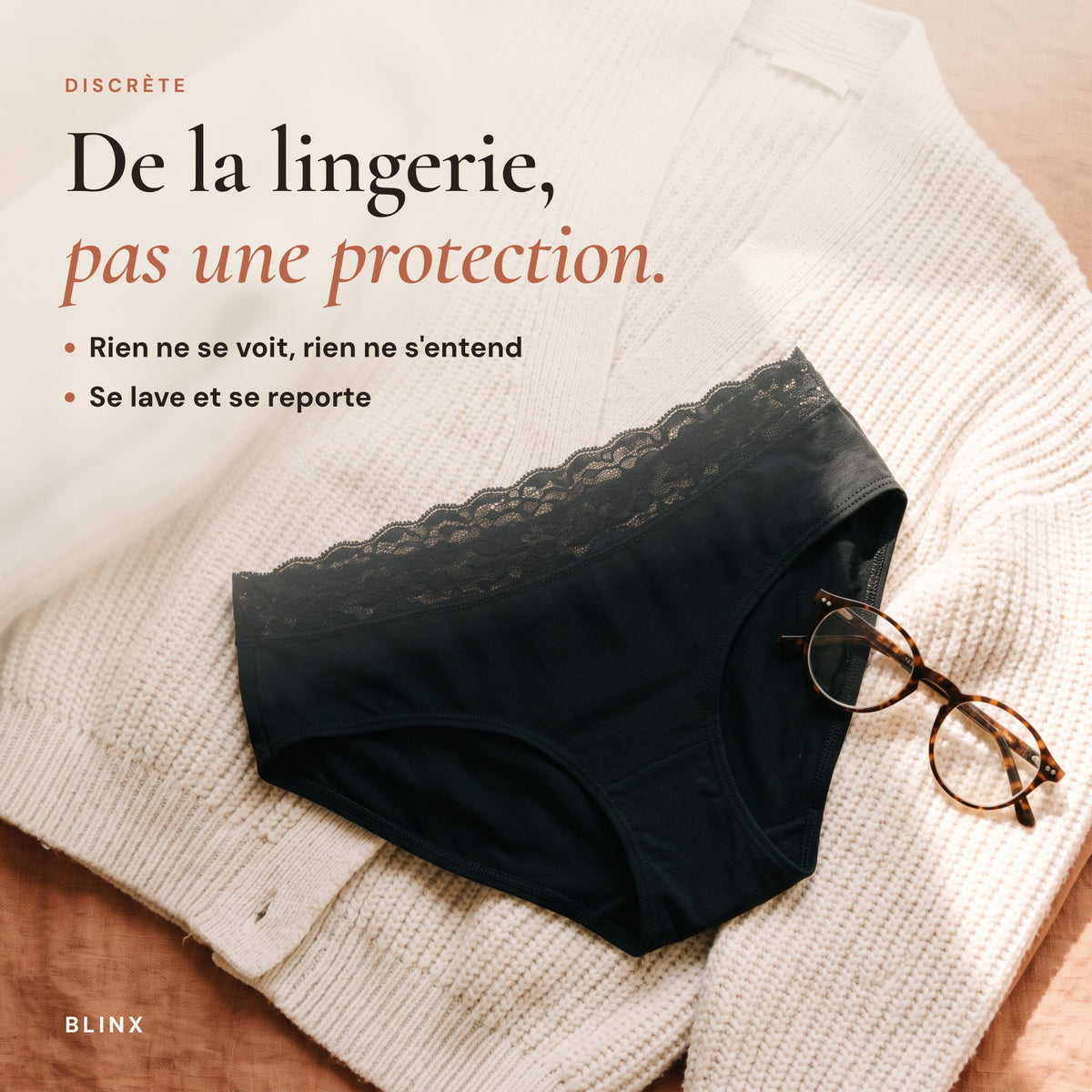 Culotte d'incontinence Marianne (Lot de 3)