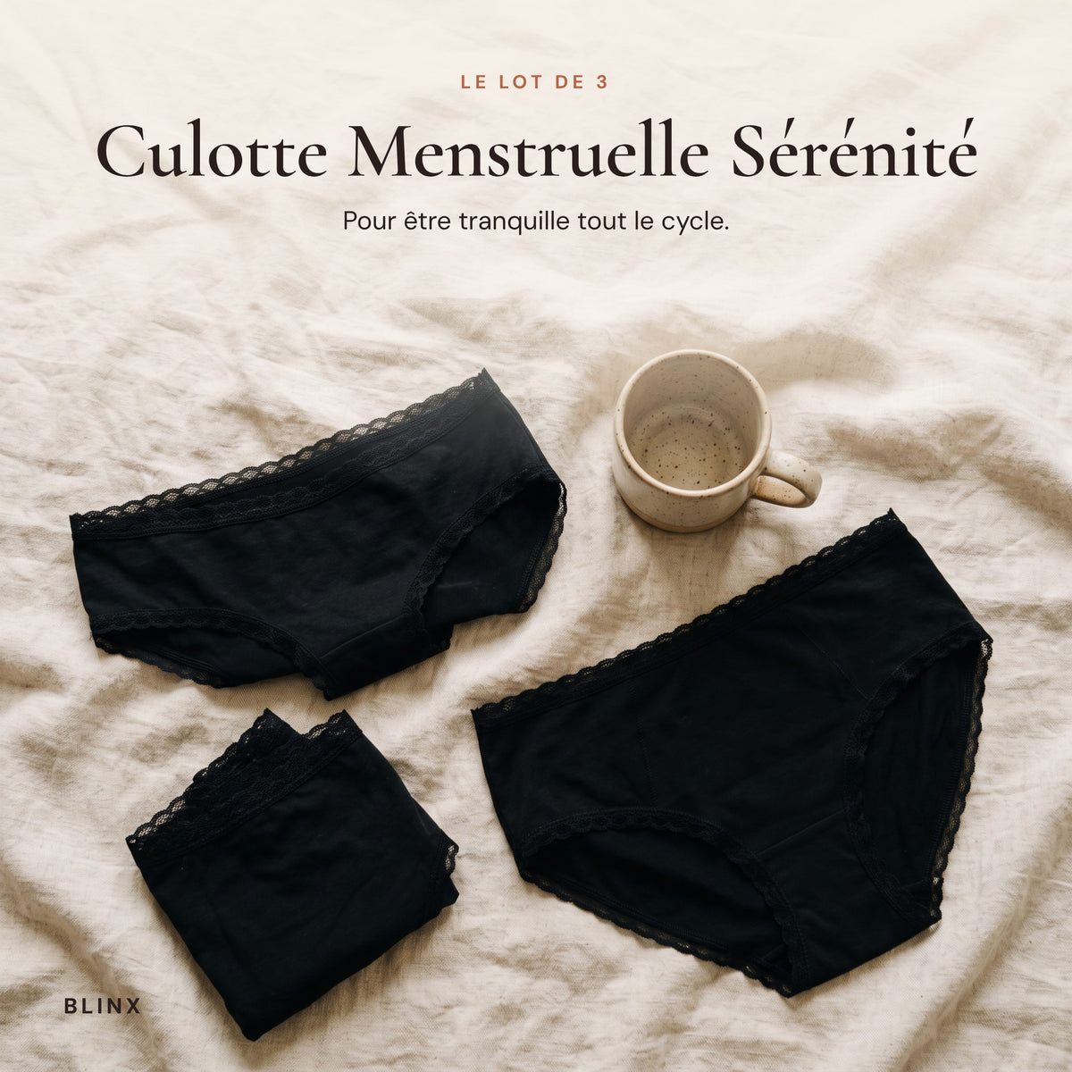 Culotte Menstruelle Sérénité