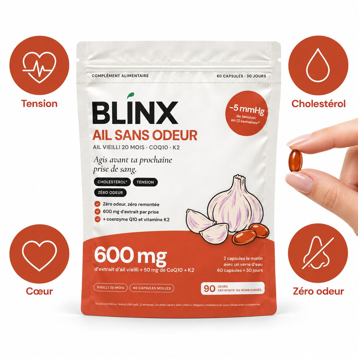 Blinx Ail sans odeur : les bénéfices
