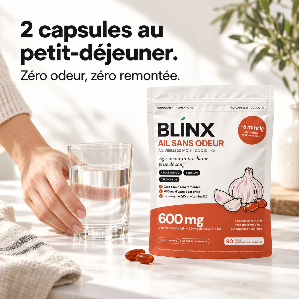 Blinx Ail sans odeur au quotidien