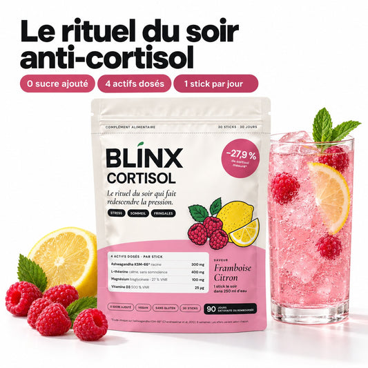 Blinx Cortisol Framboise · Citron, packshot