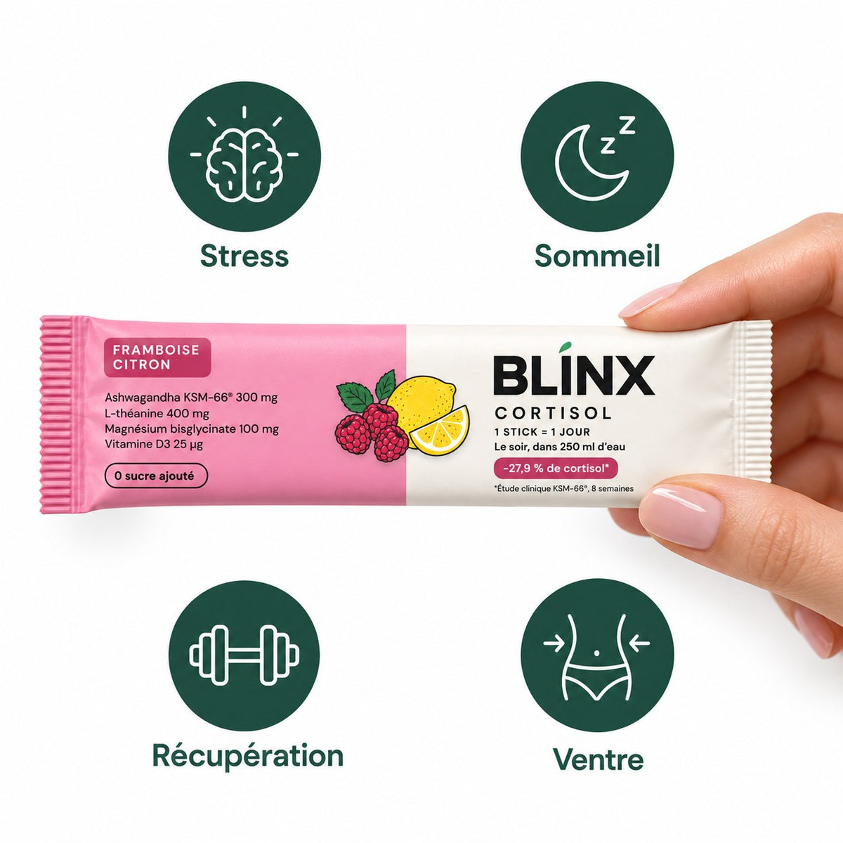 Blinx Cortisol Homme : les bénéfices