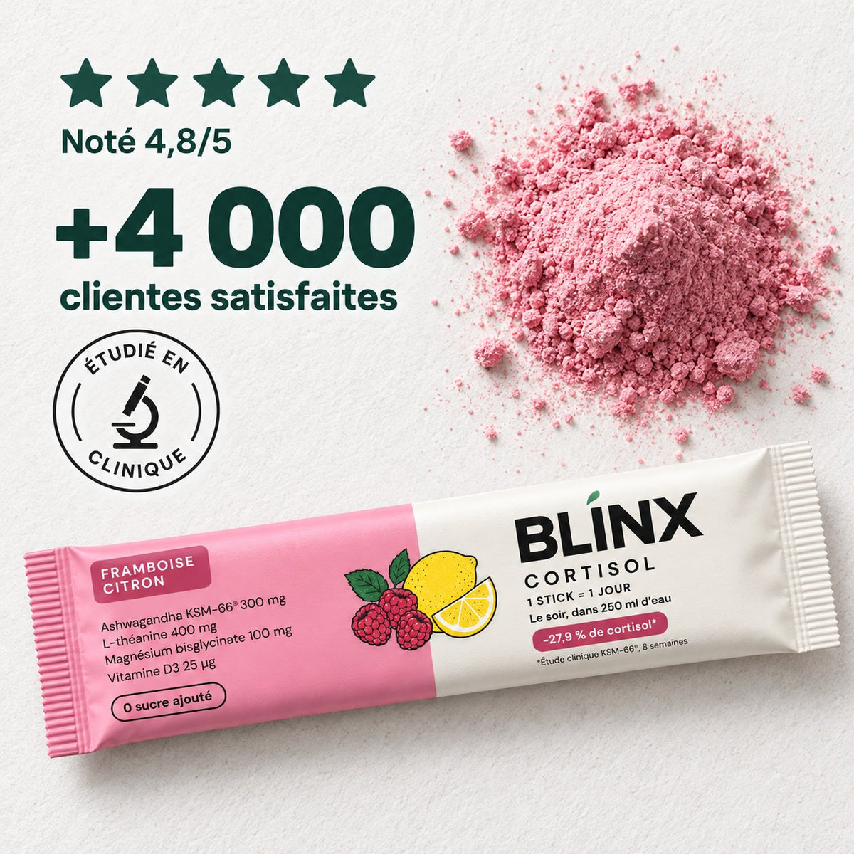 Blinx Cortisol Homme : avis et note