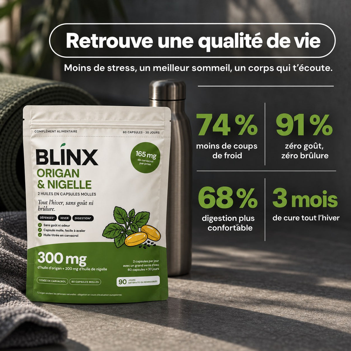 Blinx Origan & Nigelle : les chiffres
