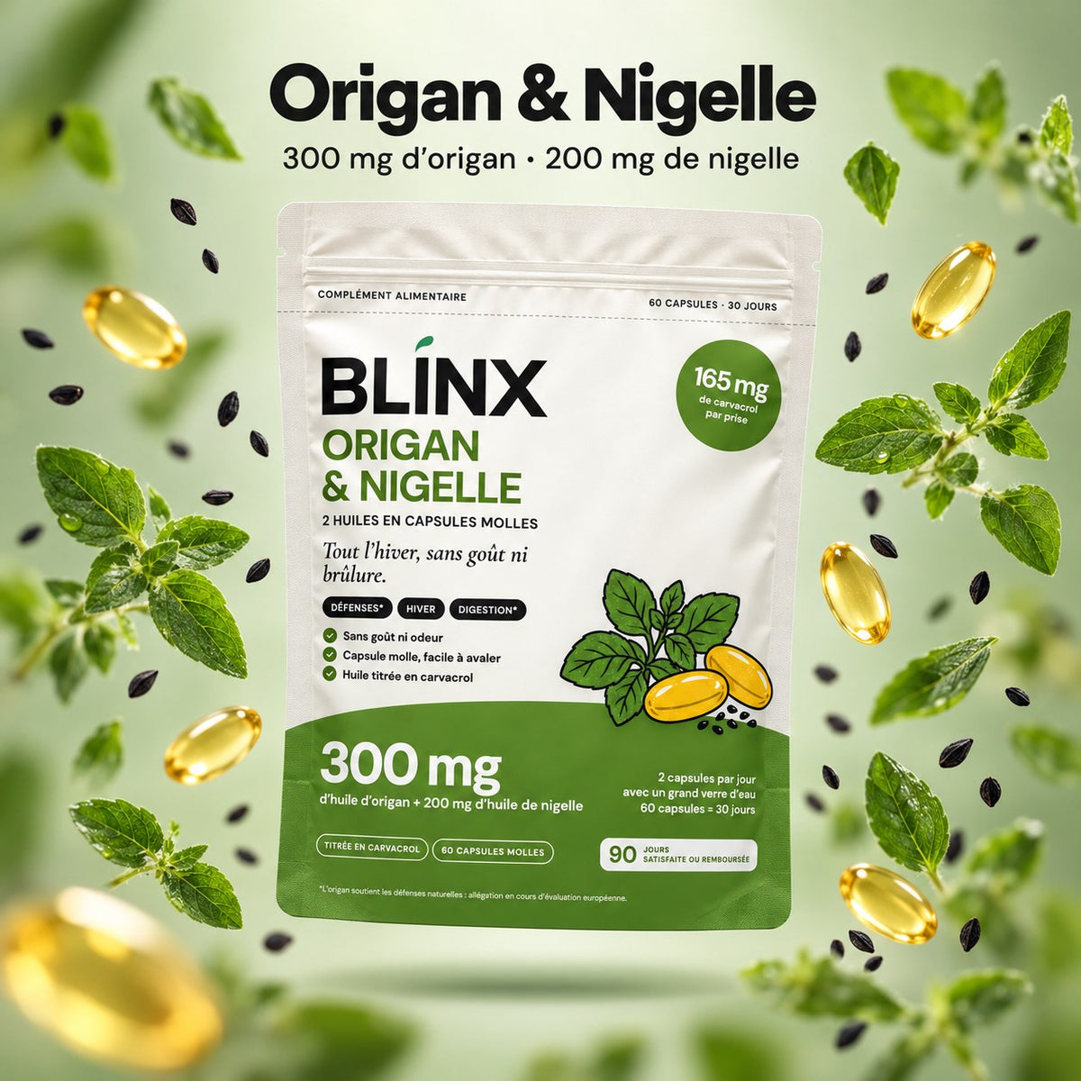 Blinx Origan & Nigelle : la gamme